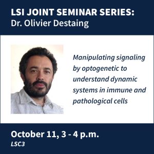 LSI Joint Seminar Series: Dr. Olivier Destaing