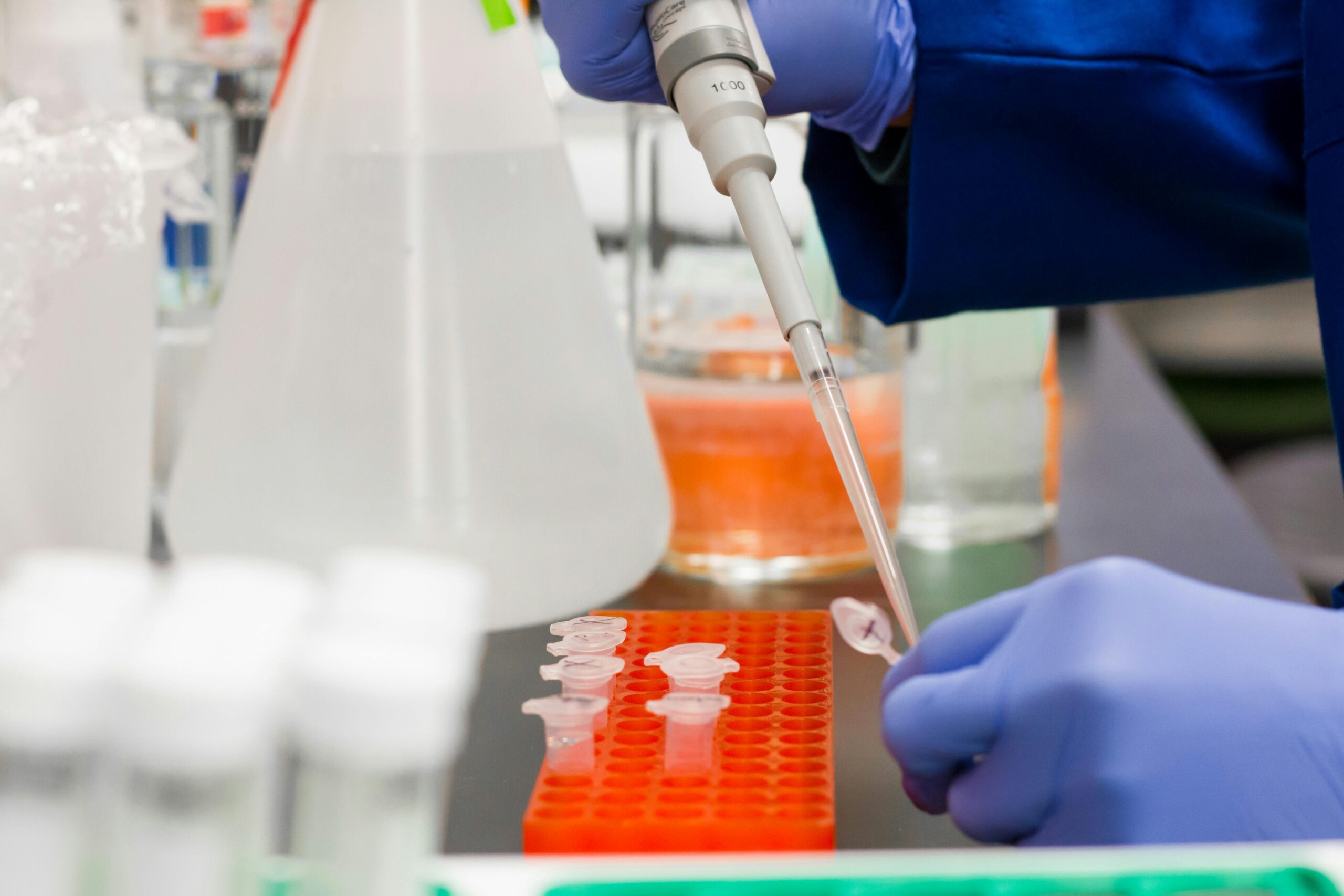 Lab samples.